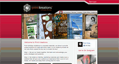 Desktop Screenshot of printkreations.com